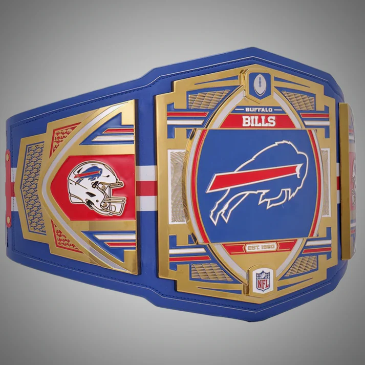 Buffalo Bills Championship Belt - WWE NFL Legacy Title - Image 3