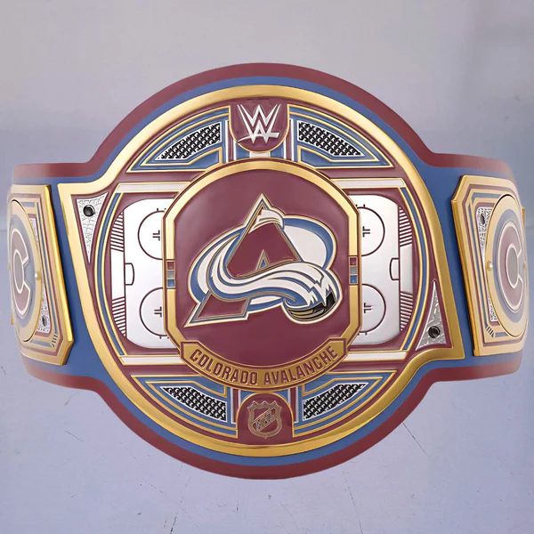 Colorado Avalanche WWE NHL Belt - Legacy Championship Title