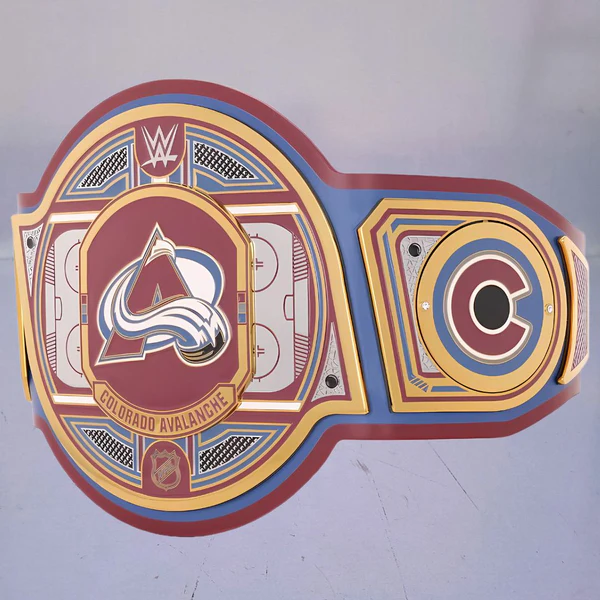 Colorado Avalanche WWE NHL Belt - Legacy Championship Title - Image 2