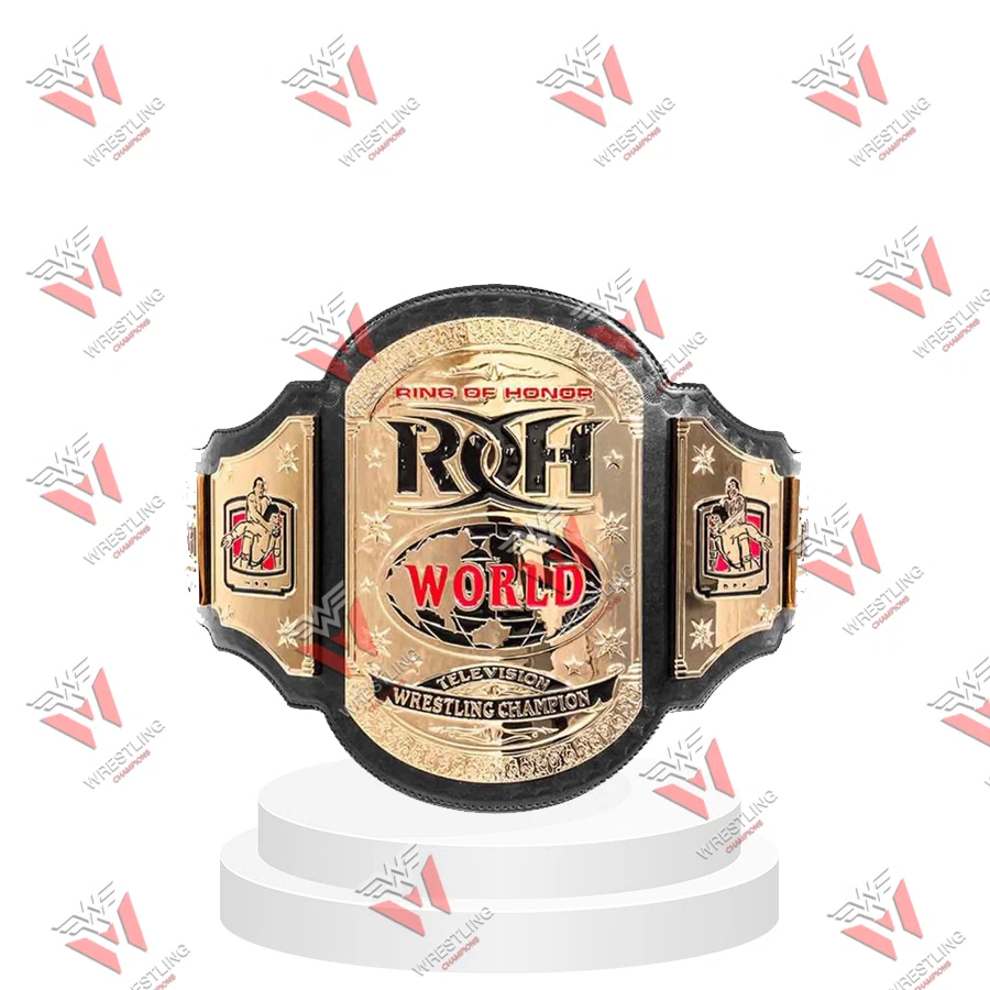 ROH Ring of Honor World Television Championship Wrestling Belt Title - Image 2