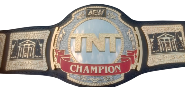 AEW TNT 4mm Brass Belt with 24K Gold Upgrade Leather Strap – Customizable