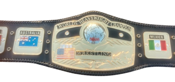 Custom Dome Globe 4MM Zinc SD Championship Belt – Shiny Gold Upgrade, Personalized Leather Strap