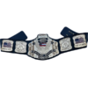 Custom WCW United States Championship Belt – 4mm Zinc CNC with 24K Gold, Upgraded Leather Straps, Personalized Design