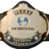 Custom WWF Wing Eagle Championship Belt – 4MM Zinc, Shiny Gold Upgrade, Personalized