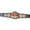 Heavyweight Western States 4mm Zinc SD Leather Strap Belt - Customizable with Shiny Finish - Image 2