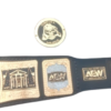 AEW TNT 4mm Brass Belt with 24K Gold Upgrade Leather Strap – Customizable - Image 3