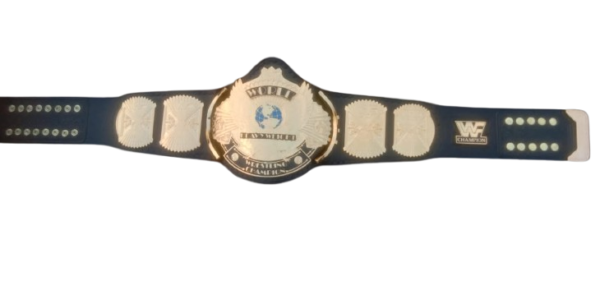 Custom WWF Wing Eagle Championship Belt – 4MM Zinc, Shiny Gold Upgrade, Personalized - Image 2