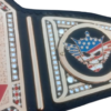 Undisputed Championship Belt – 4mm Zinc, Shiny Gold, Customizable - Image 3