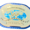 WWF Oval IC Championship Belt – 2mm Brass, Customizable