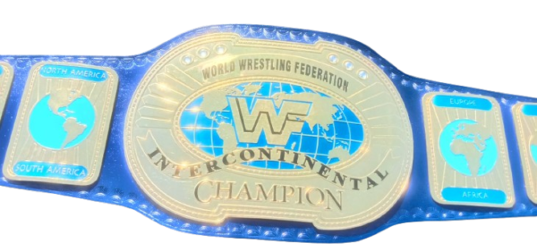 WWF Oval IC Championship Belt – 2mm Brass, Customizable