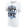 Men's White AJ Styles There Can Only Be One T-Shirt - Image 2