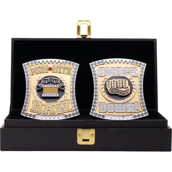 WWE Championship Spinner Side Plates Box Set | Raw & Smackdown