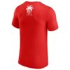 Men's WWE Authentic Red/White Jey Uso Yeet T-Shirt - Image 3