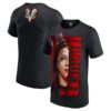Men's Black Stephanie Vaquer Split Face T-Shirt
