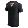 Men's Black Stephanie Vaquer Split Face T-Shirt - Image 3