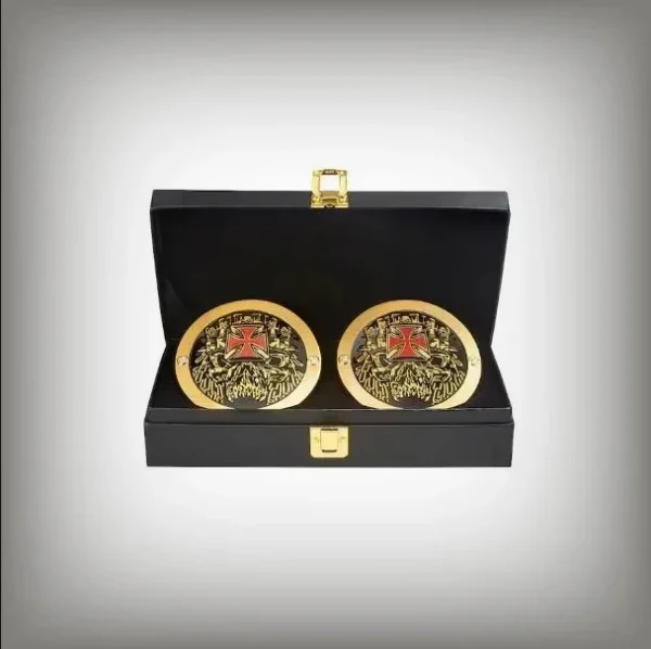 WWE Triple H Side Plates Championship Title Box Set