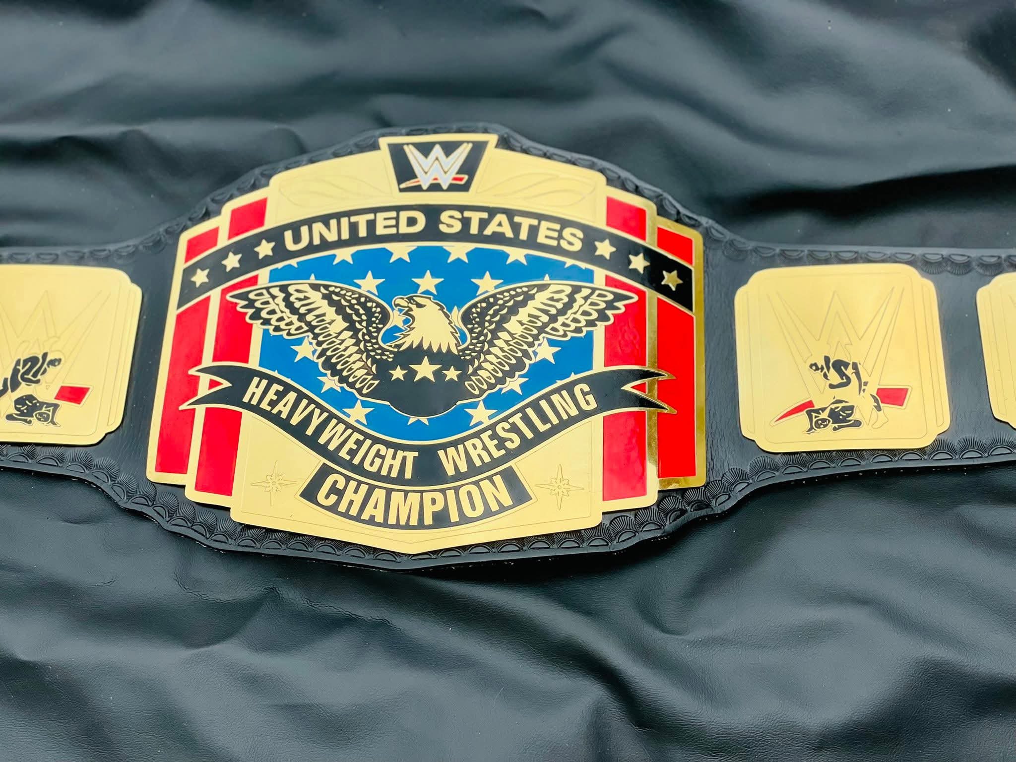 WWE United States Heavyweight Championship Replica Belt – Premium Quality Wrestling Title.