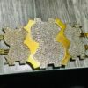 Bling Money Championship Belt โ Custom Dollar Sign Wrestling Belt with Full Crystal Stones. - Image 4