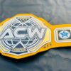ACW Interborough Championship Replica – Vibrant Yellow Leather Edition. - Image 7