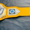 ACW Interborough Championship Replica – Vibrant Yellow Leather Edition. - Image 5