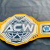 ACW Interborough Championship Replica – Vibrant Yellow Leather Edition. - Image 9