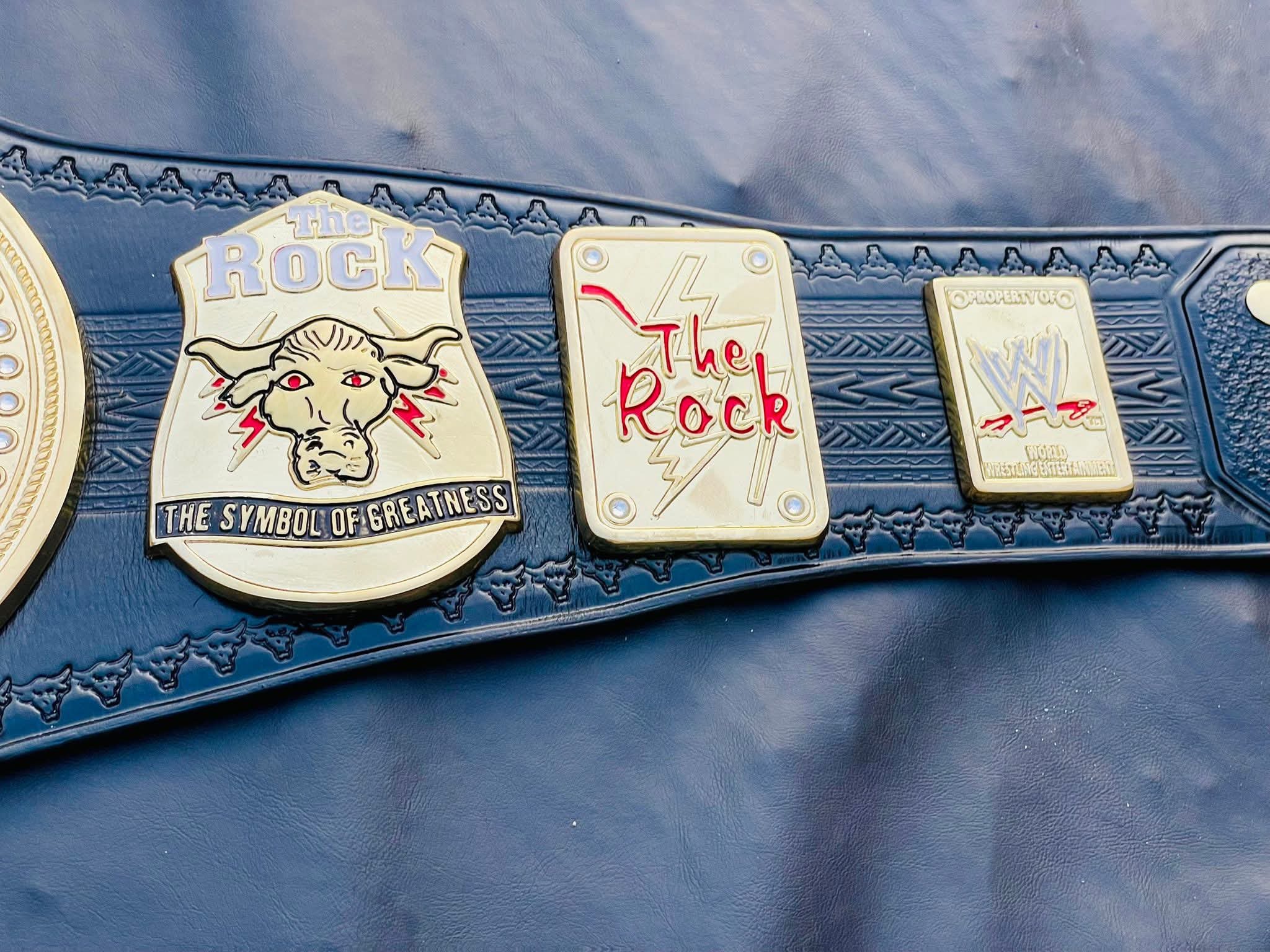 WWE The Rock "Brahma Bull" Signature Championship. - Image 11