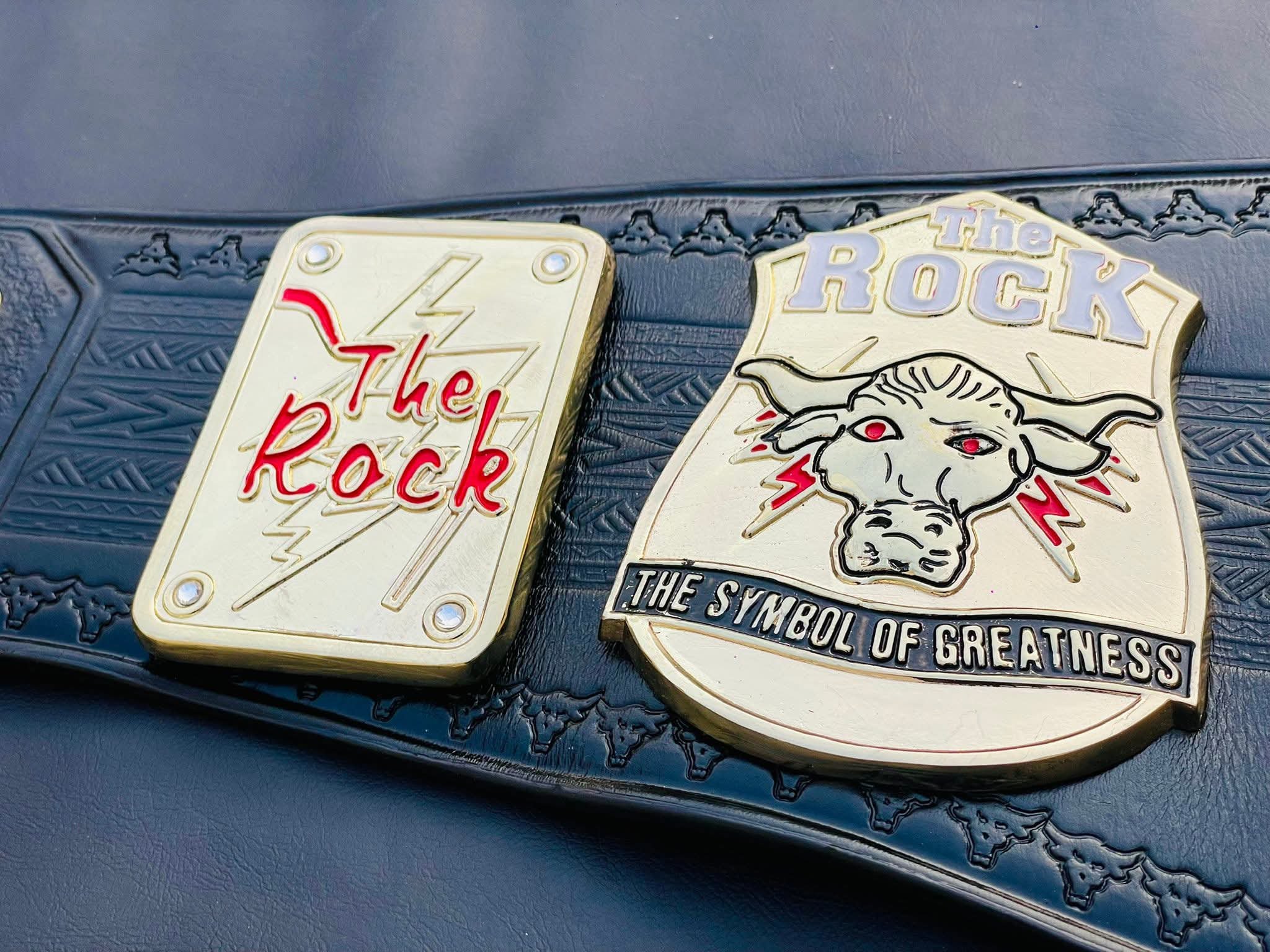 WWE The Rock "Brahma Bull" Signature Championship. - Image 5