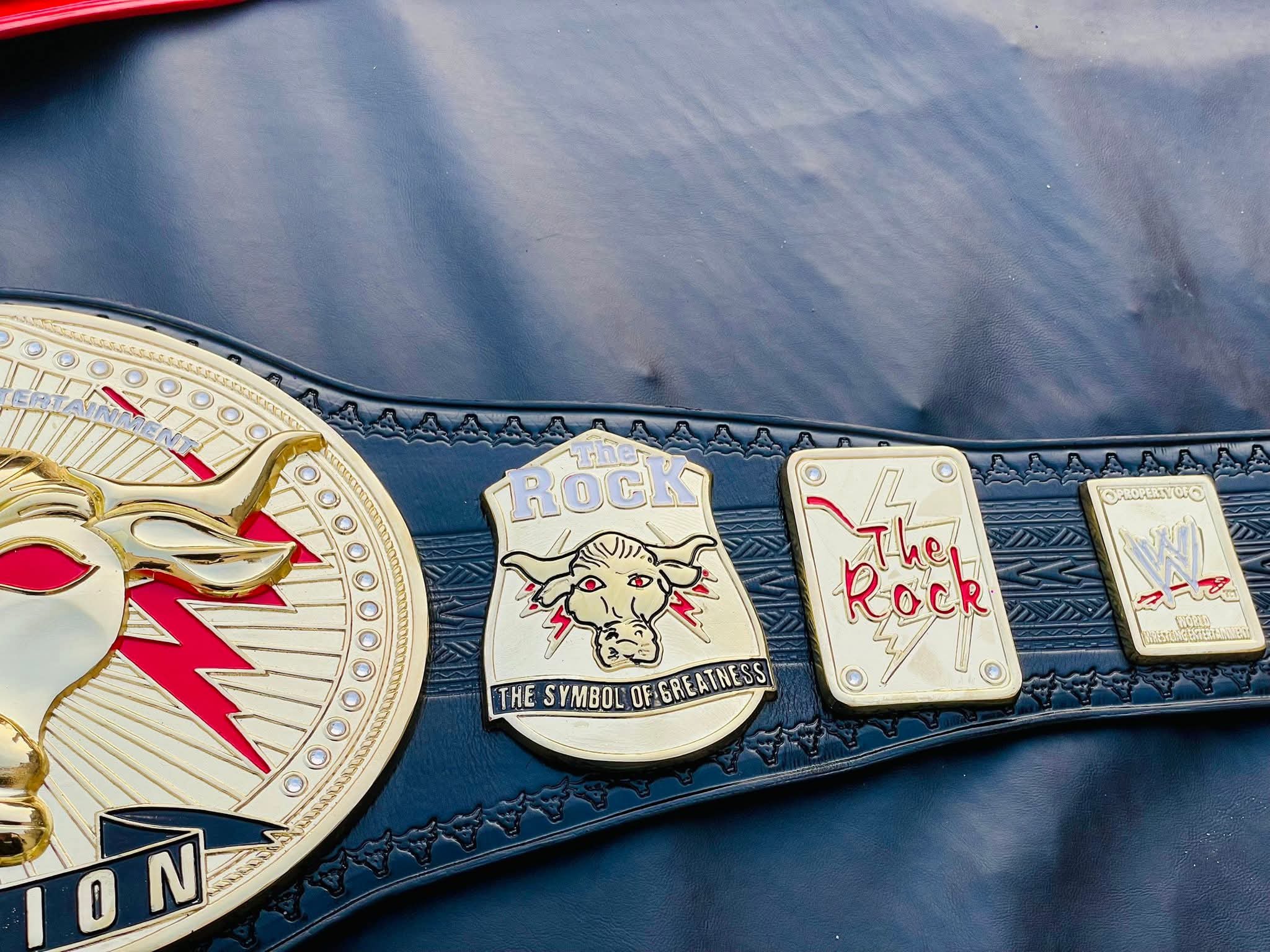 WWE The Rock "Brahma Bull" Signature Championship. - Image 10