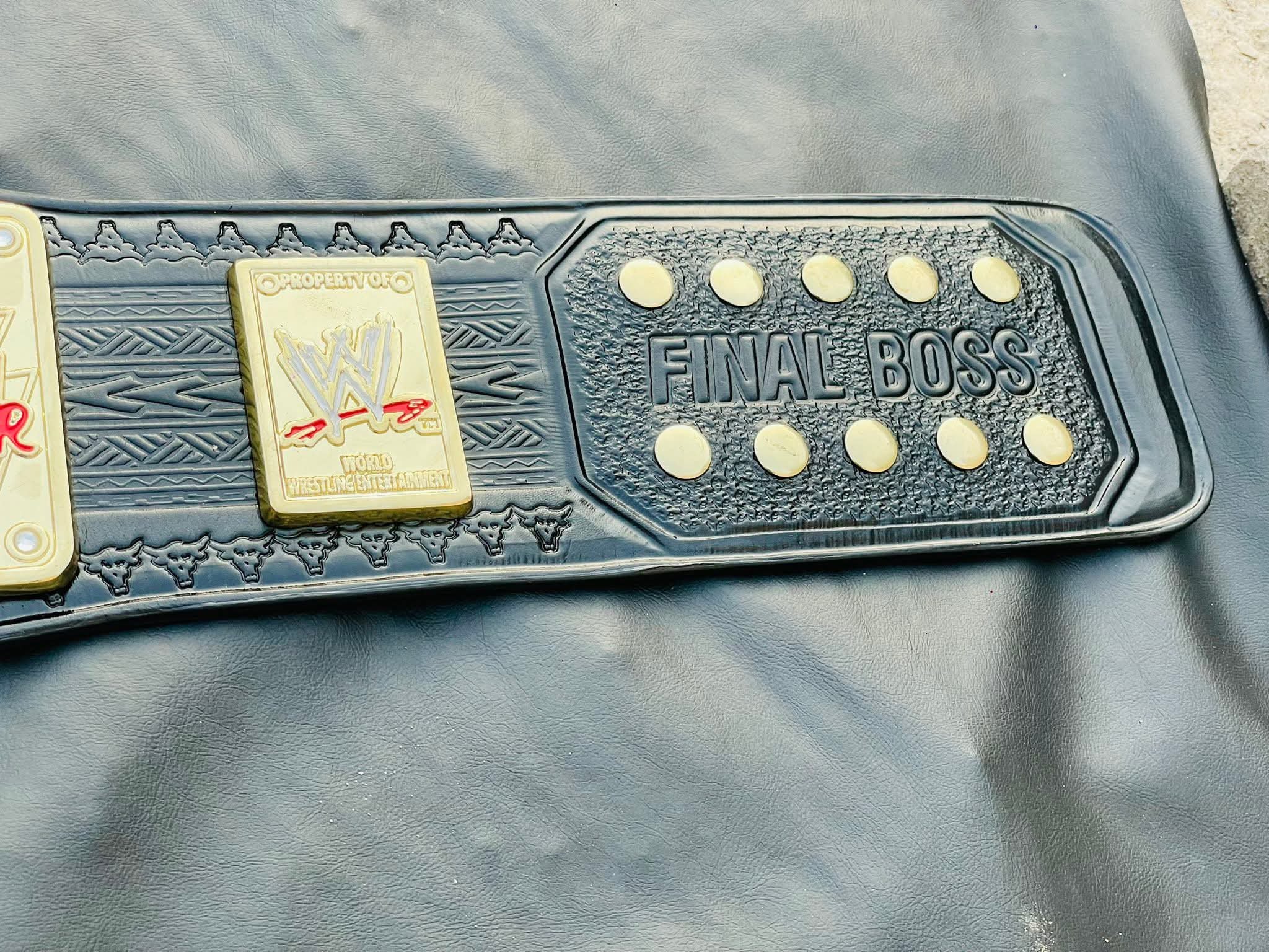 WWE The Rock "Brahma Bull" Signature Championship. - Image 12