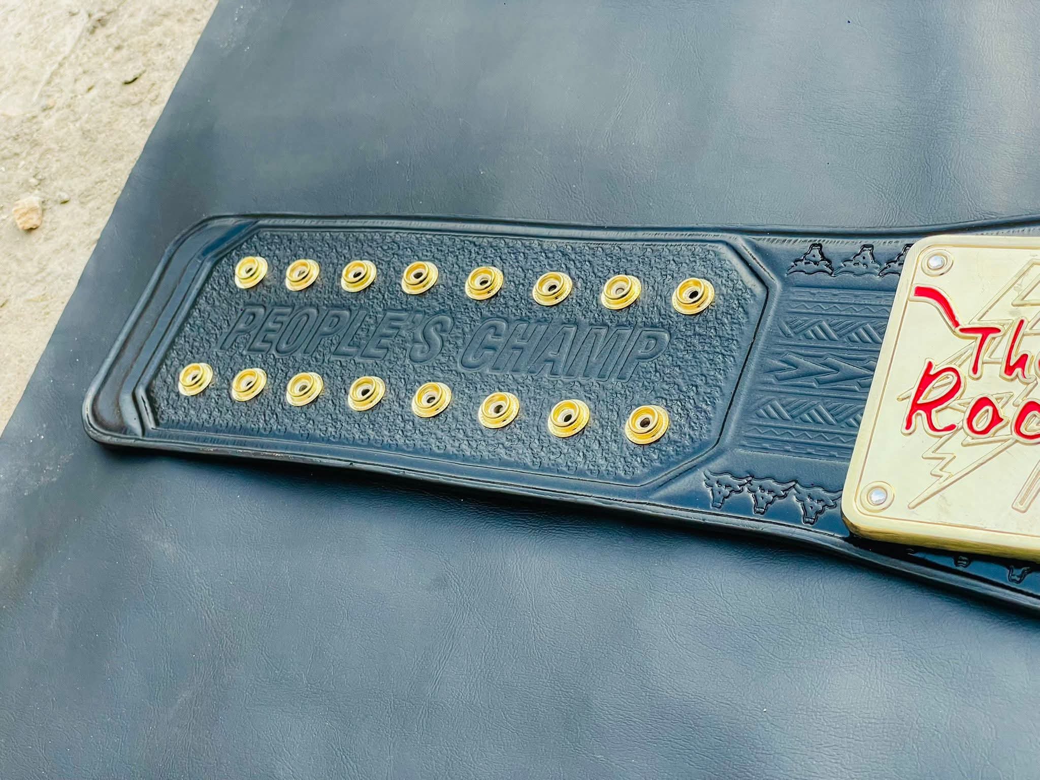 WWE The Rock "Brahma Bull" Signature Championship. - Image 8