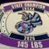 LHSAA State Champion (145 LBS) Wrestling Title. - Image 4