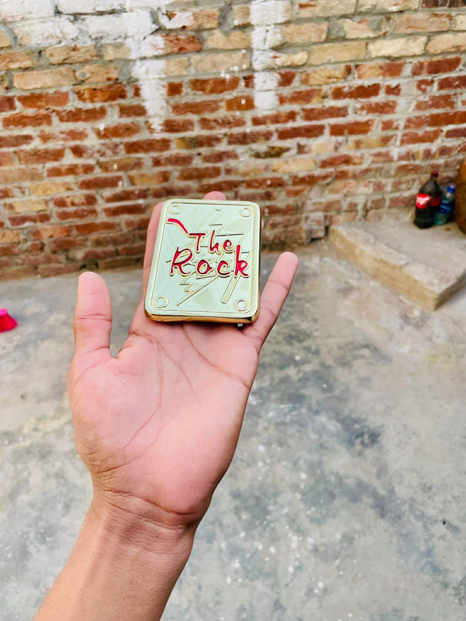 WWE The Rock "Brahma Bull" Signature Championship. - Image 21