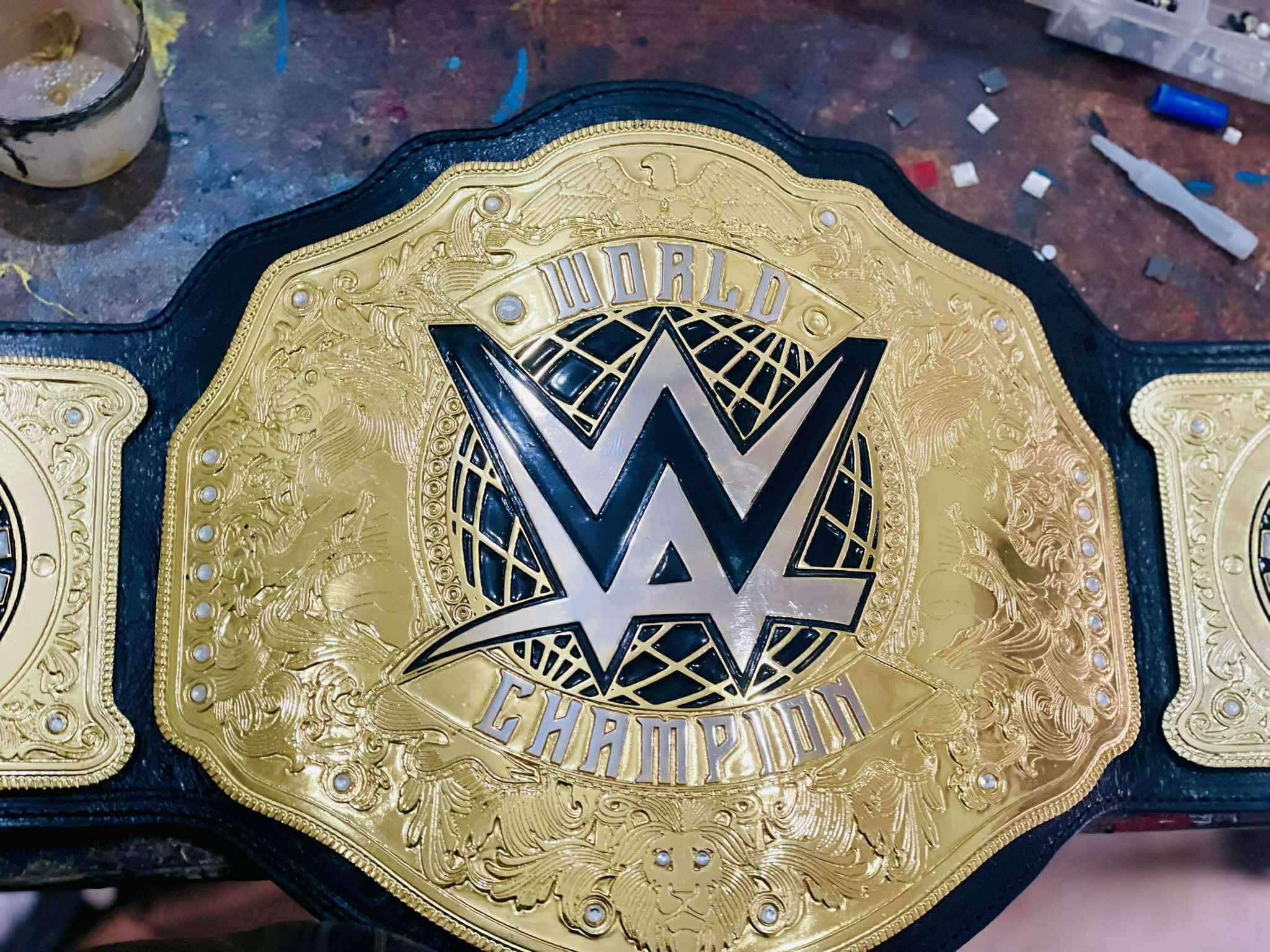 WWE Undisputed Championship (specifically the "Version 4" or the 2023 "Gold Version" design).