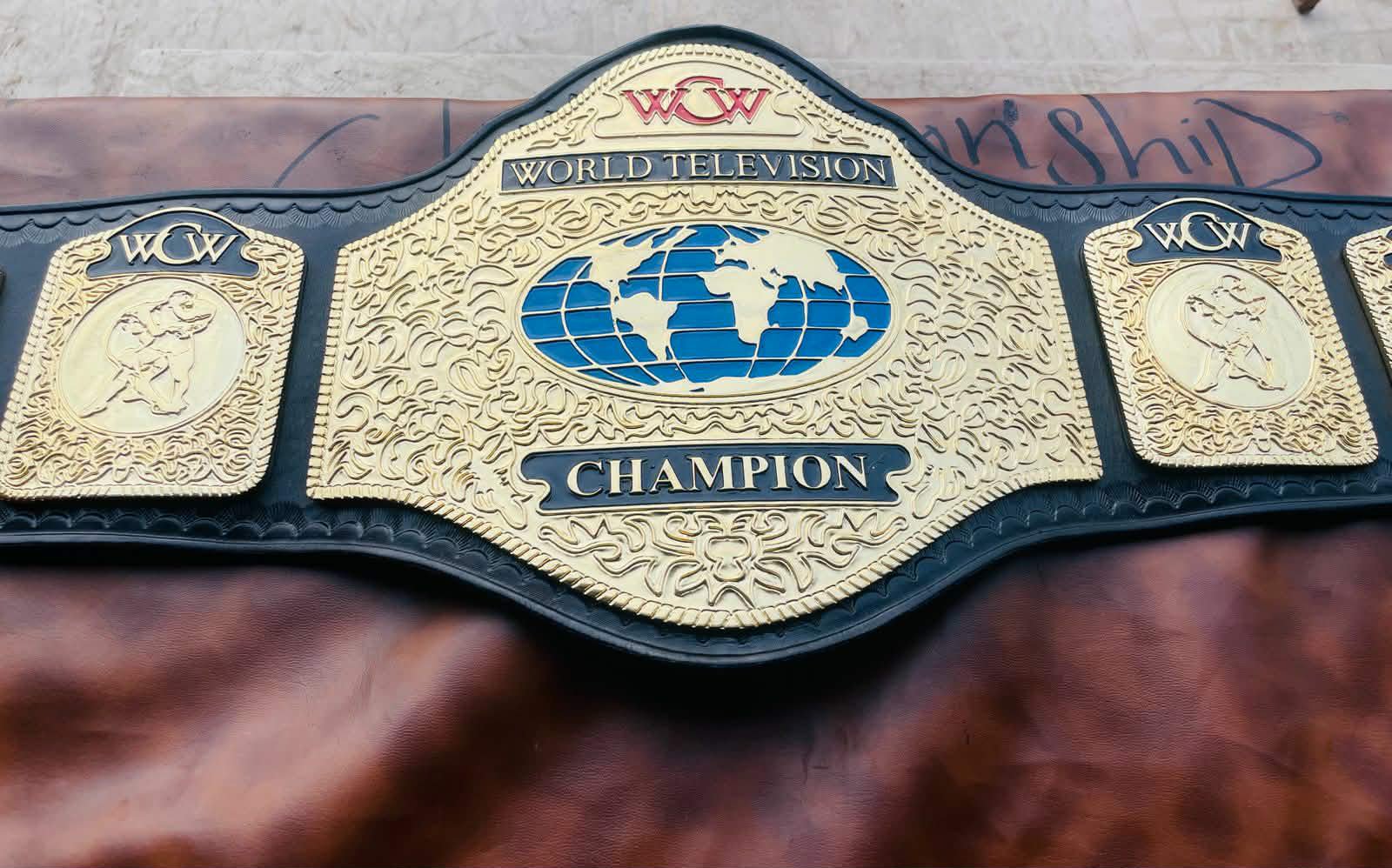 WCW World Television Championship belt