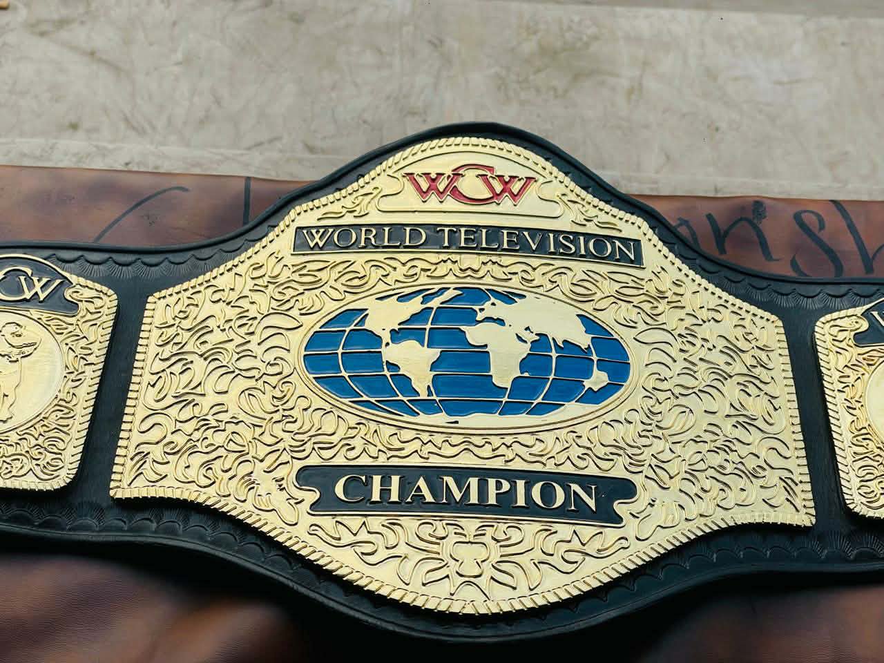 WCW World Television Championship belt - Image 4