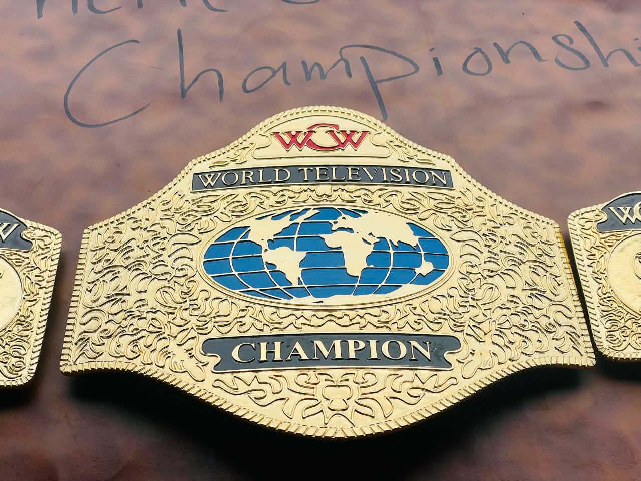 WCW World Television Championship belt - Image 5