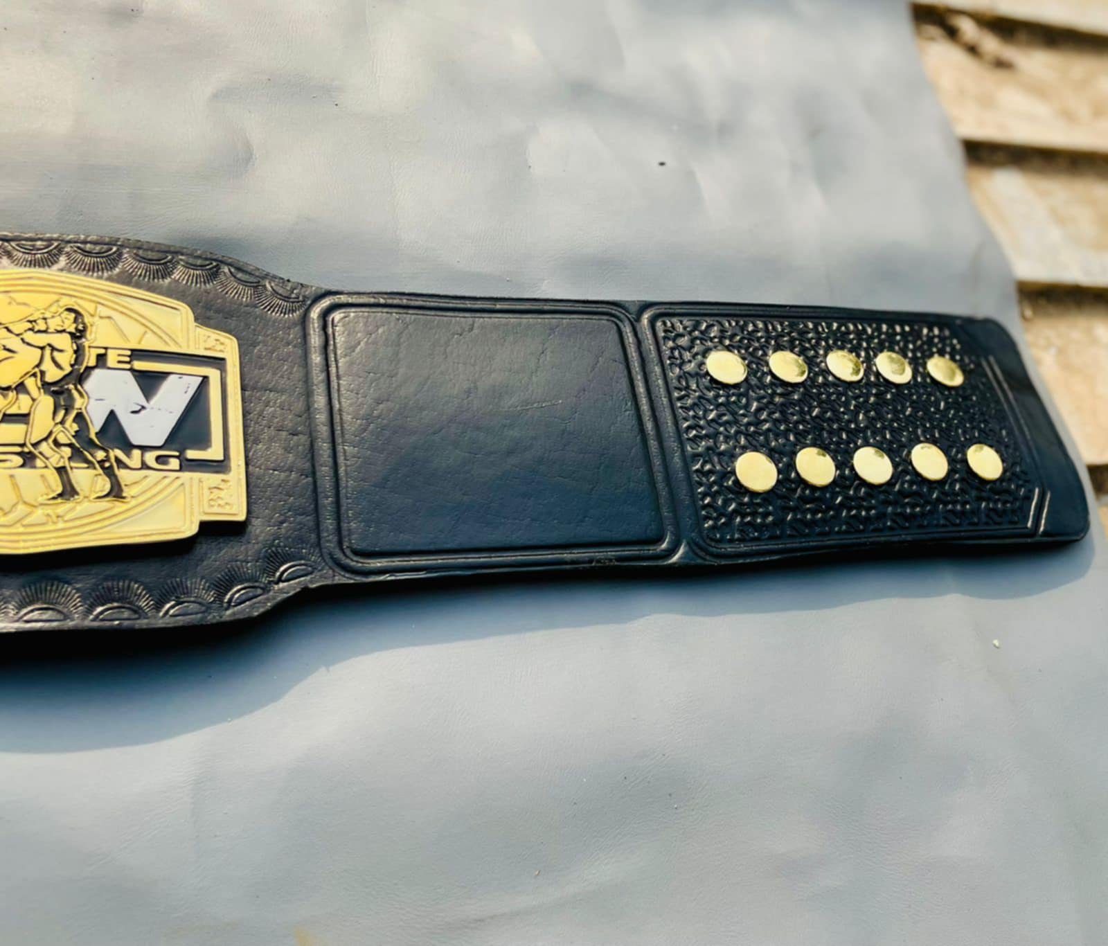 AEW World Tag Team Championship Replica Belt (Custom Nameplate Edition) - Image 14