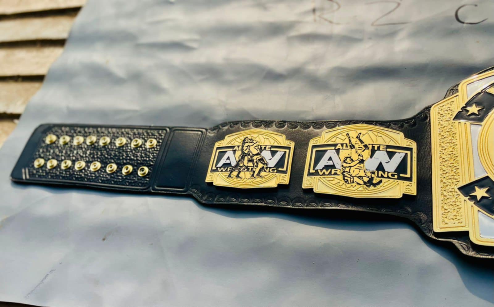 AEW World Tag Team Championship Replica Belt (Custom Nameplate Edition) - Image 8