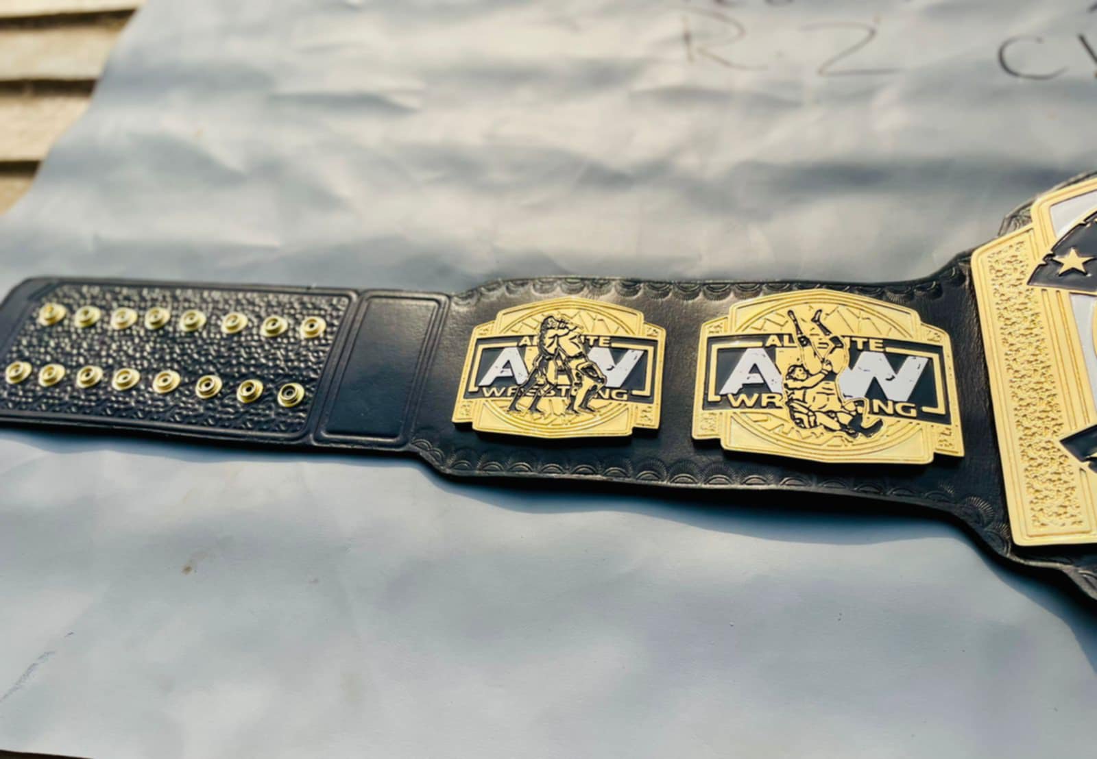 AEW World Tag Team Championship Replica Belt (Custom Nameplate Edition) - Image 7