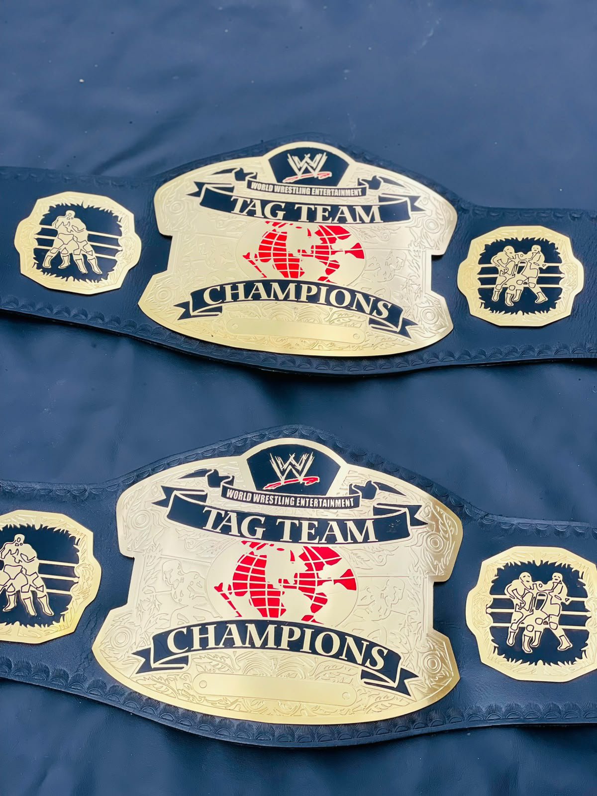 WWE World Tag Team Championship Replica Belt – Brass 2MM - Image 10