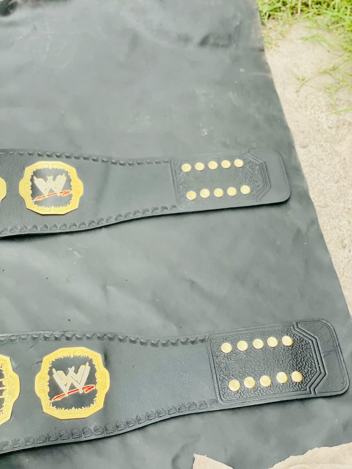 WWE World Tag Team Championship Replica Belt – Brass 2MM - Image 13