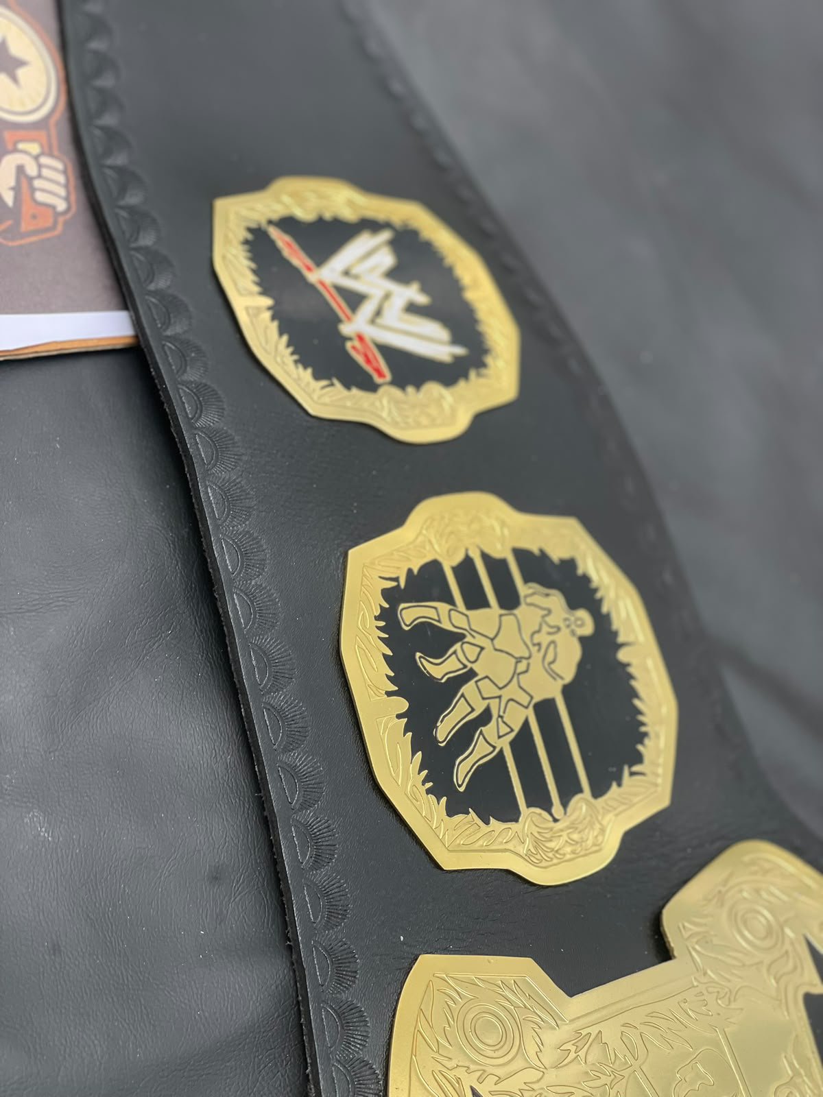 WWE World Tag Team Championship Replica Belt – Brass 2MM - Image 18