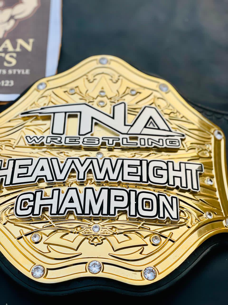 TNA Wrestling Heavyweight Championship Belt.