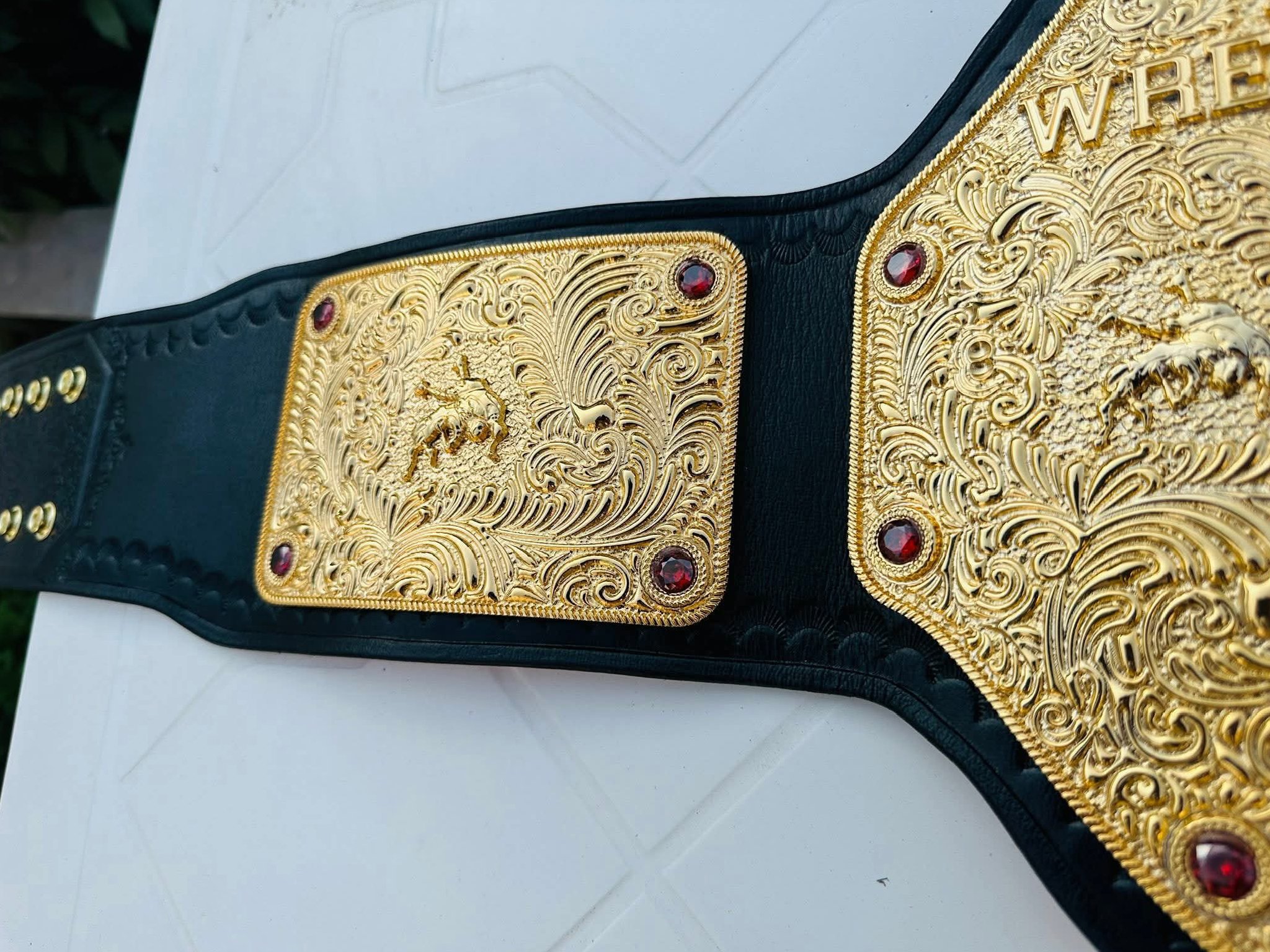 The WCW/WWE "Big Gold" World Heavyweight Championship Belt. - Image 5