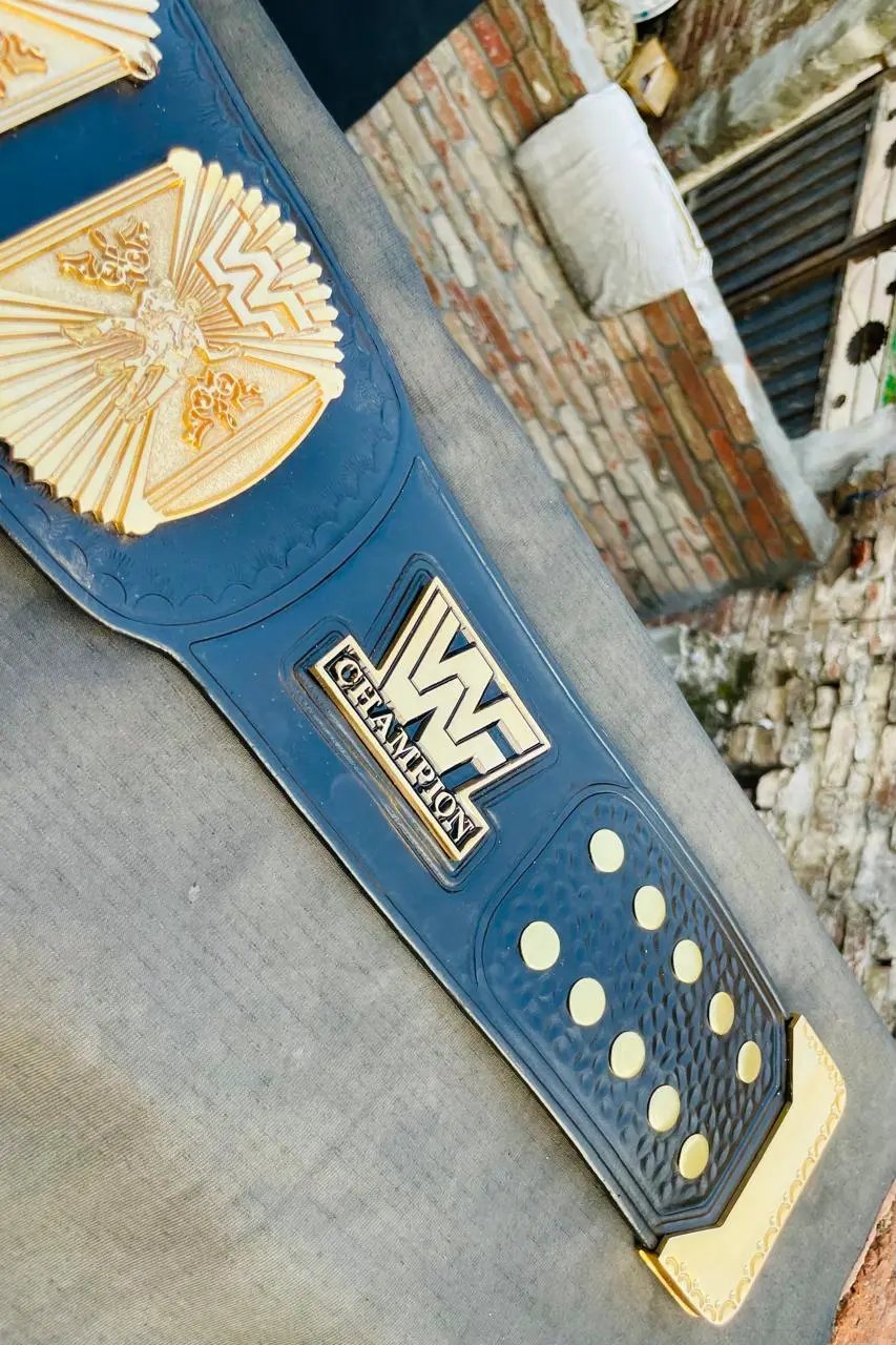 WWF Winged Eagle Championship Belt (Premium 4mm CNC Edition) - Image 4