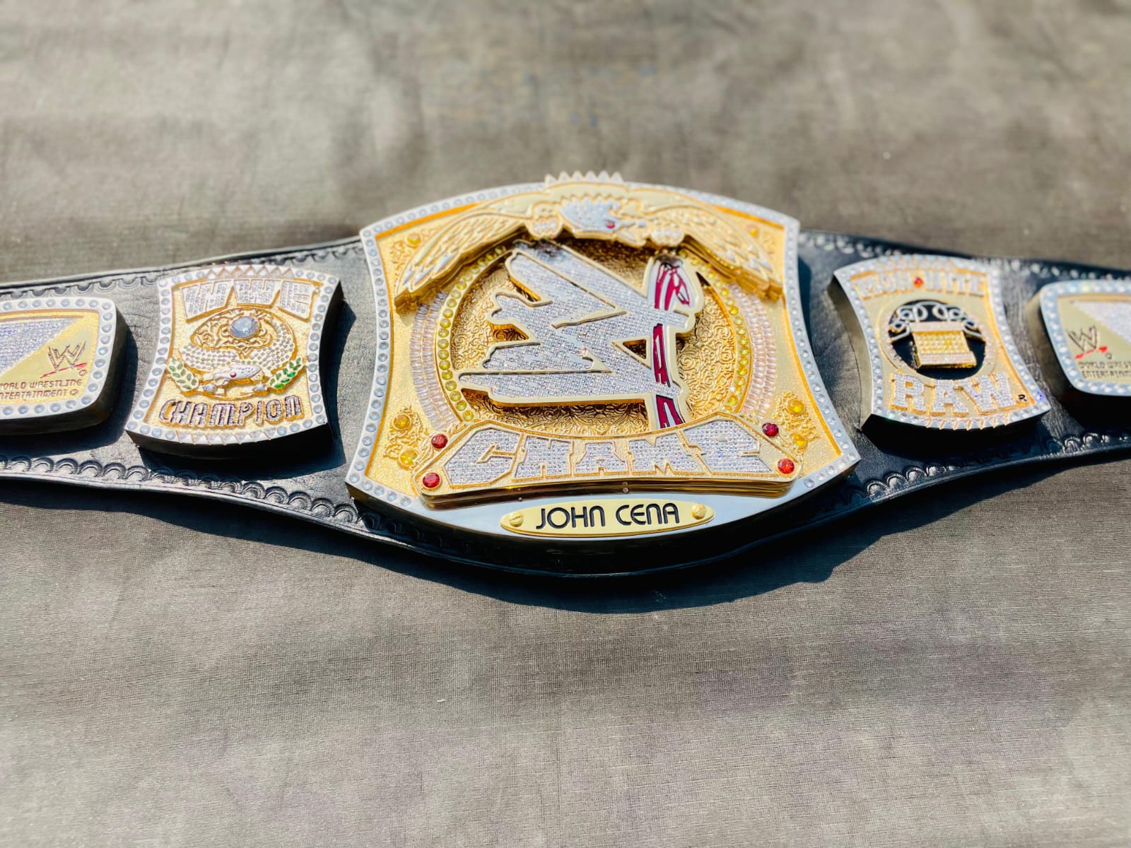 Custom WWE Spinner Championship Replica Belt (John Cena Edition) - Image 2