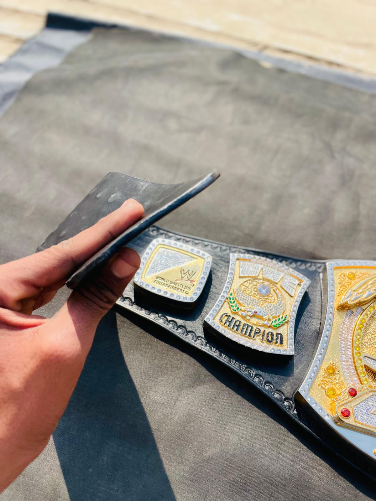 Custom WWE Spinner Championship Replica Belt (John Cena Edition) - Image 3
