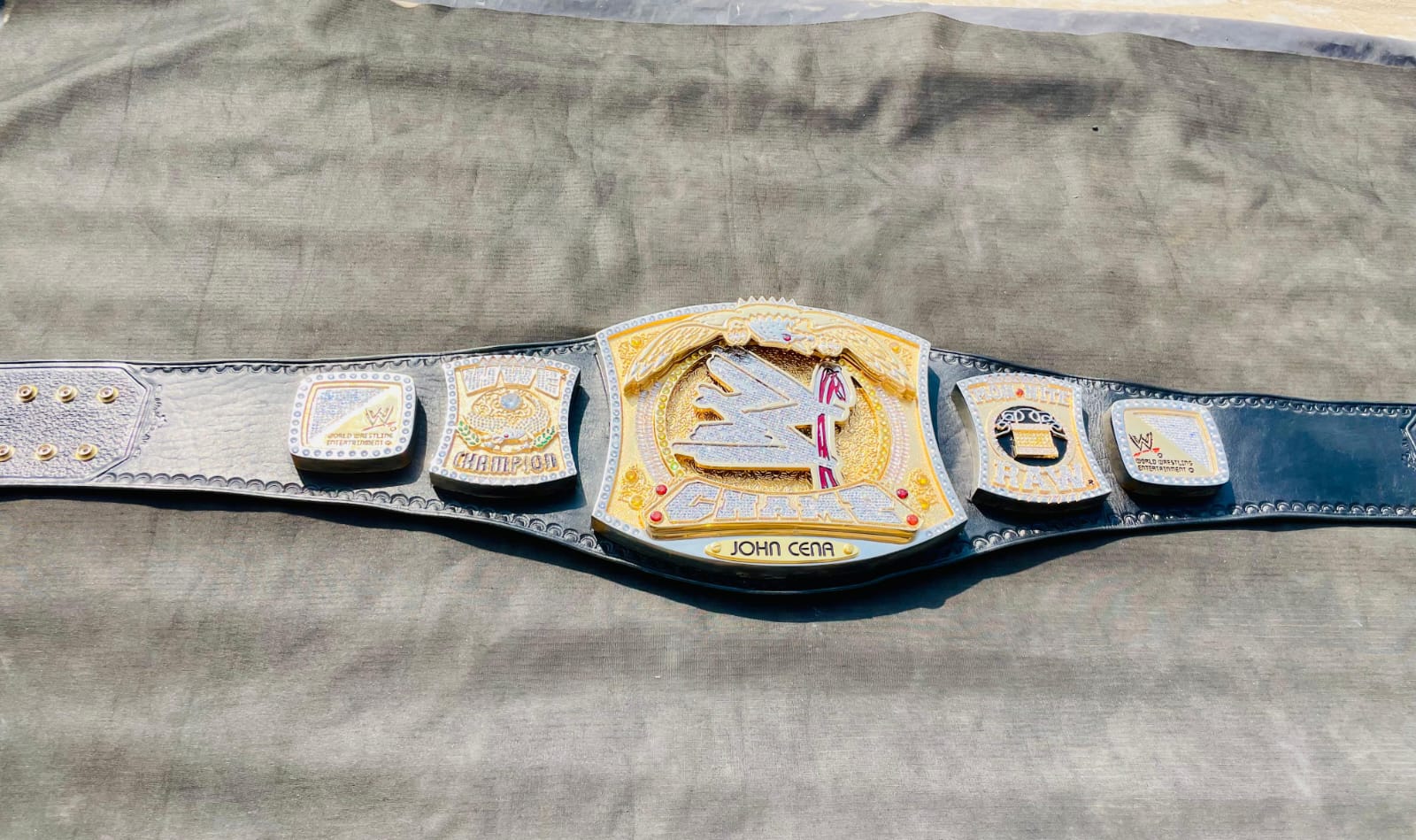 Custom WWE Spinner Championship Replica Belt (John Cena Edition) - Image 8