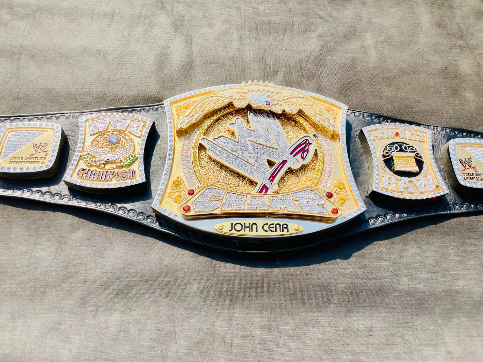 Custom WWE Spinner Championship Replica Belt (John Cena Edition) - Image 13