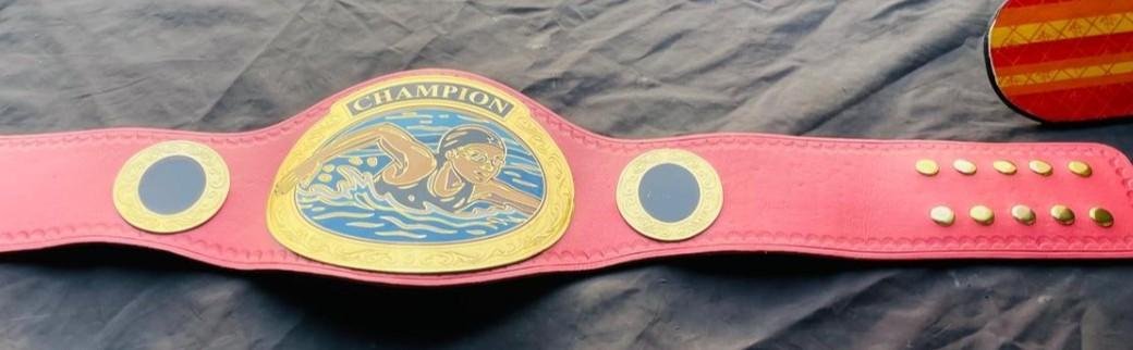 Custom Swimming Champion Championship Belt for (kids) - Image 4